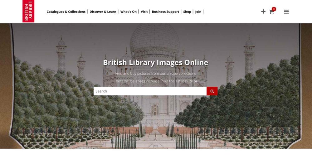 The British Library for Public Domain Art