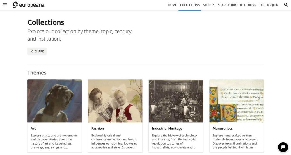 Europeana Collection for Public Domain Art