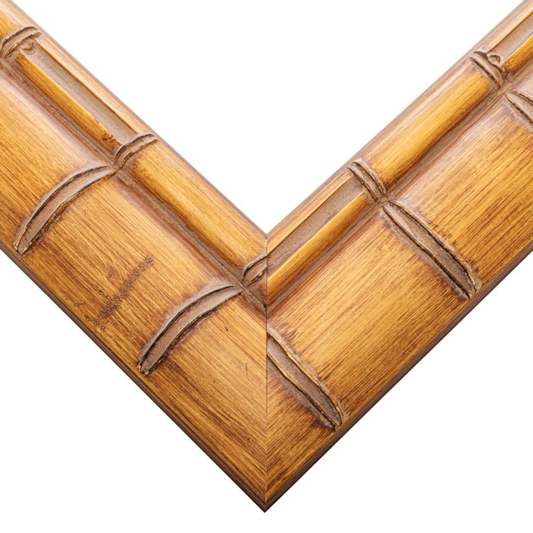Natural Wood Picture Frame Corner