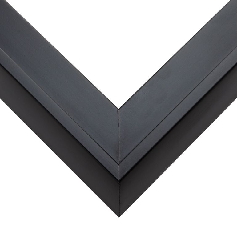 Rounded Black Floater Frame