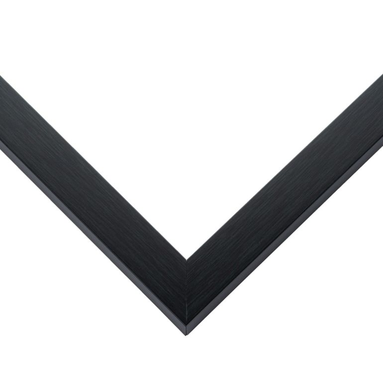 Charcoal Wood Picture Frame Corner