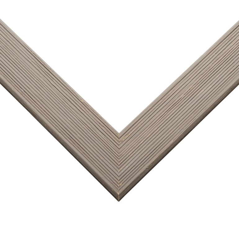 Grey Wood Picture Frame Corner