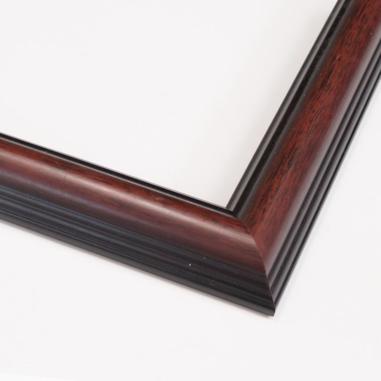 Mahogany Wood Picture Frame Corner