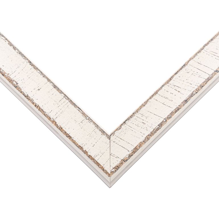 White Wood Picture Frame Corner