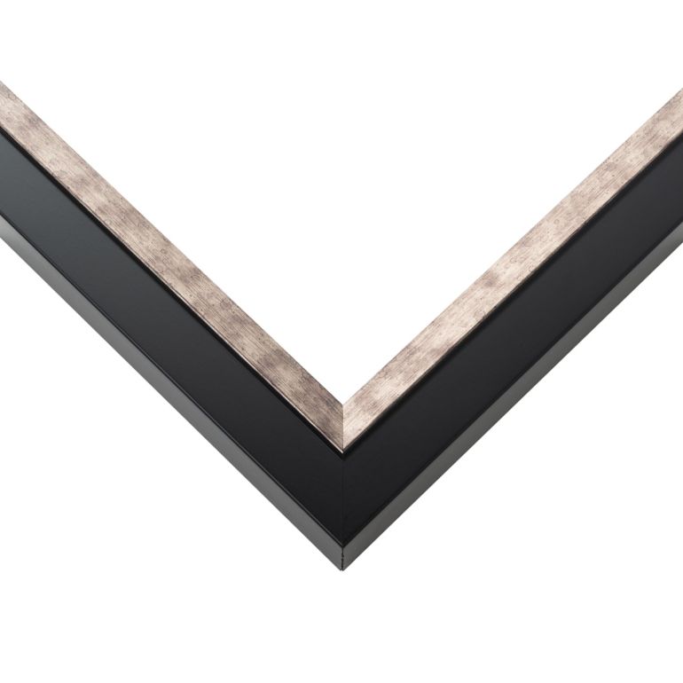 Pewter Wood Picture Frame Corner