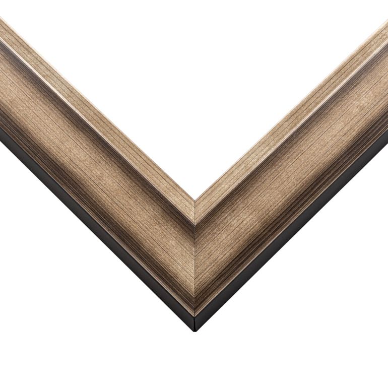 Pewter Wood Picture Frame Corner