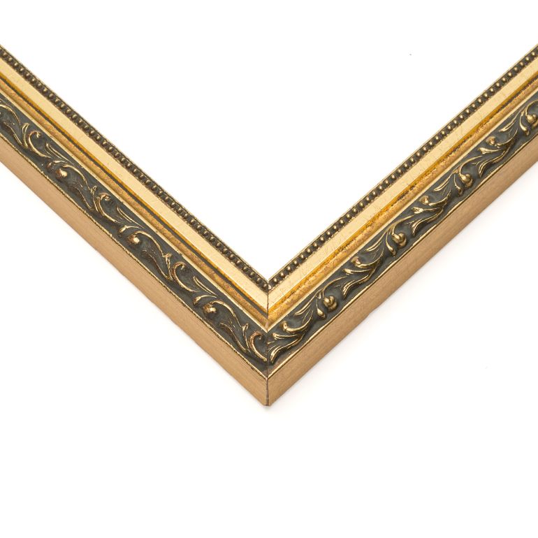 Gold Wood Picture Frame Corner