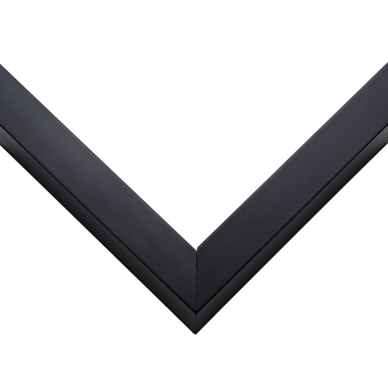 Black Wood Shadow Box Corner