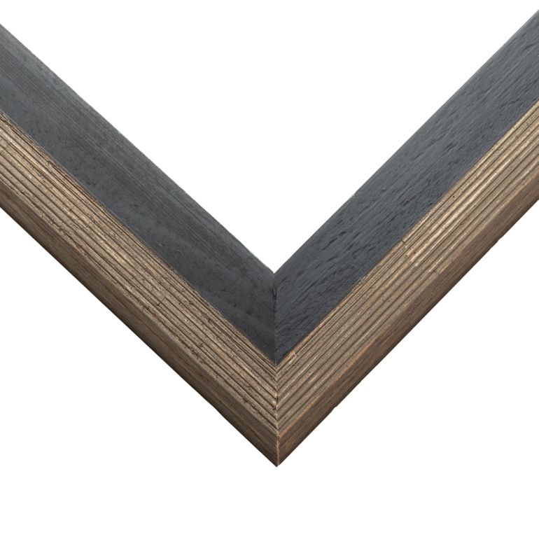 Distressed Grey Floater Frame