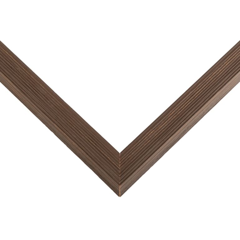 Brown Wood Shadow Box Corner