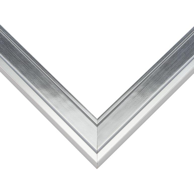 Silver Wood Picture Frame Corner