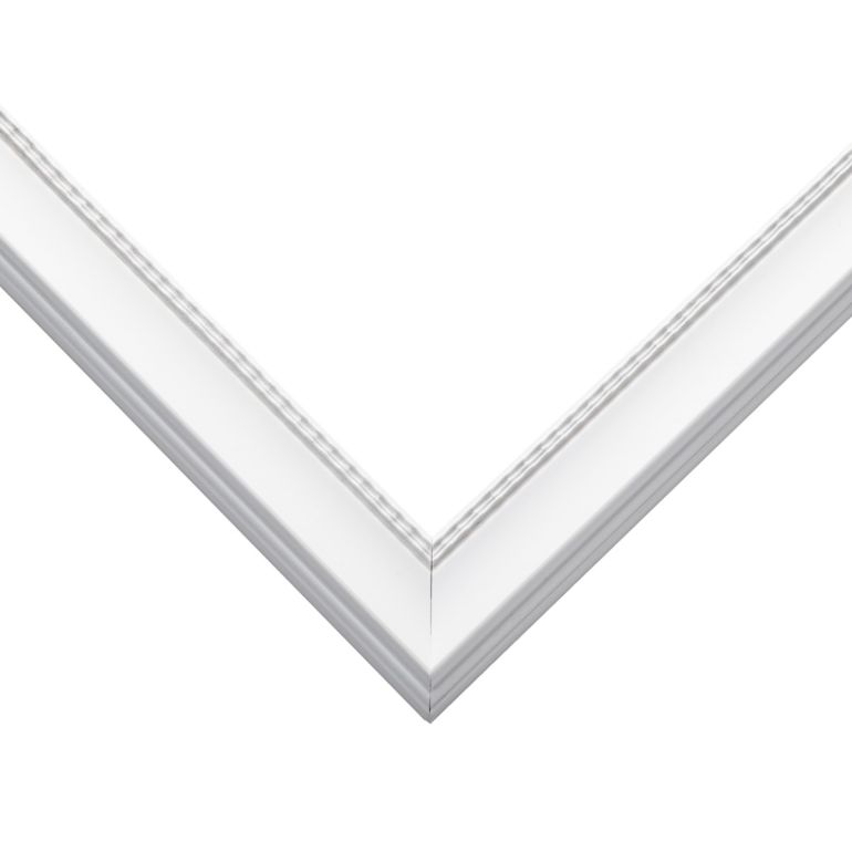 White Wood Picture Frame Corner