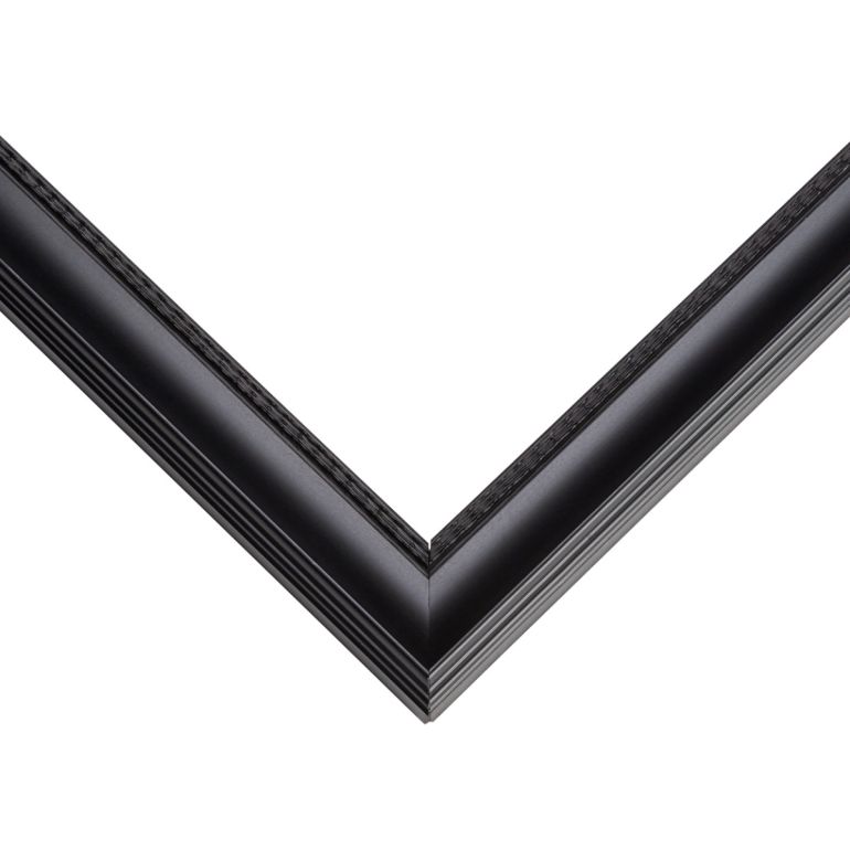 Black Wood Picture Frame Corner