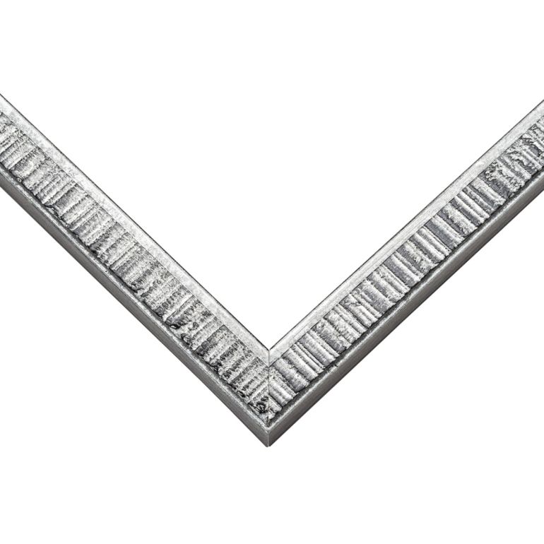 Silver Wood Picture Frame Corner