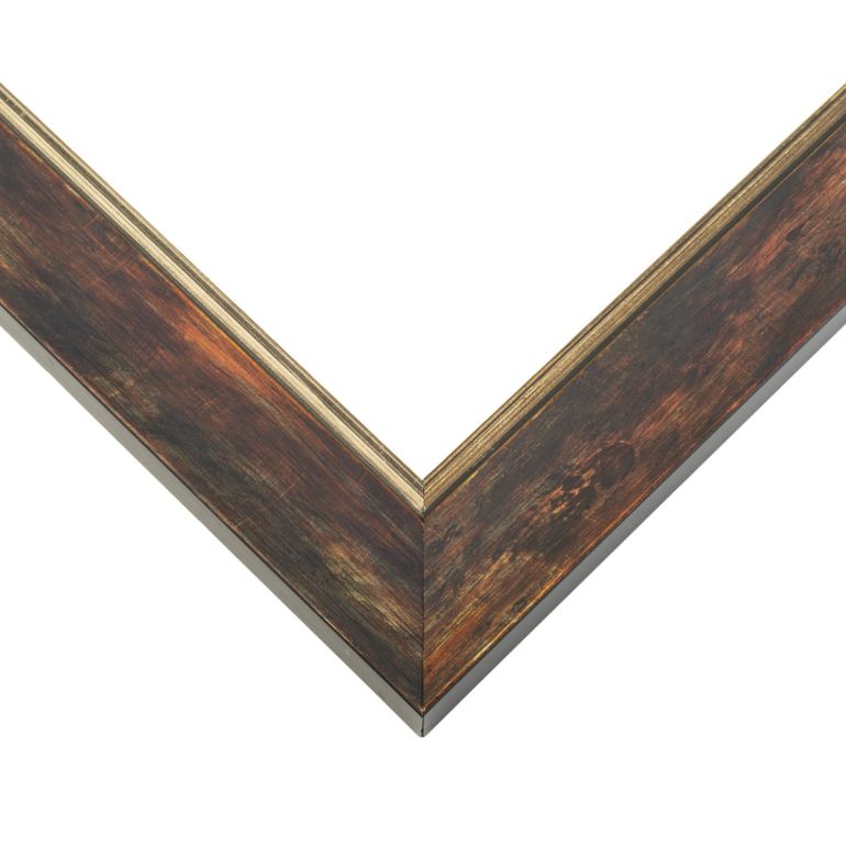 Brown Wood Picture Frame Corner