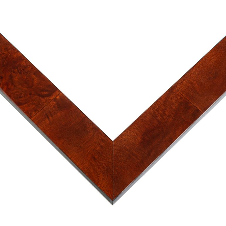 Hi Gloss Walnut Burl Picture Frame
