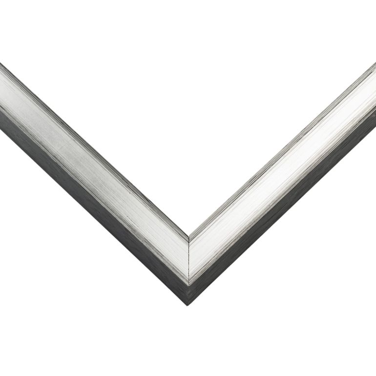 Silver Wood Picture Frame Corner