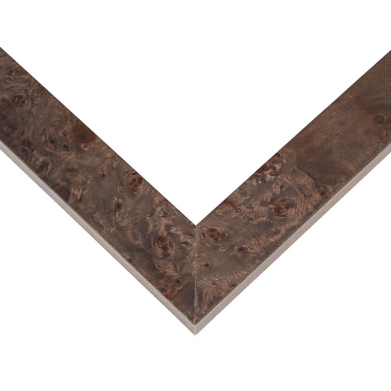 Grey Wood Picture Frame Corner