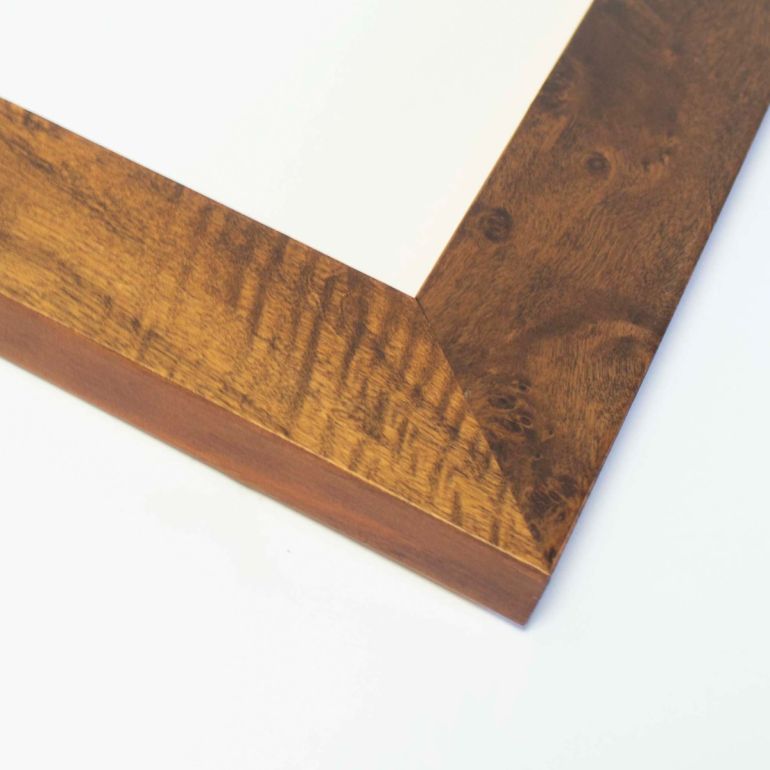 Brown Burl Picture Frame