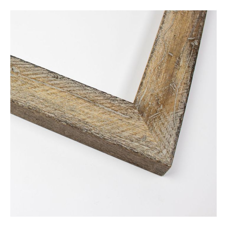 Rustic Natural Wide Picture Frame