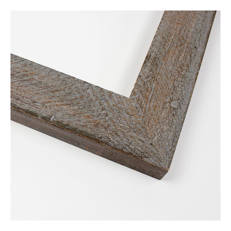 Rustic Brown Wide Picture Frame