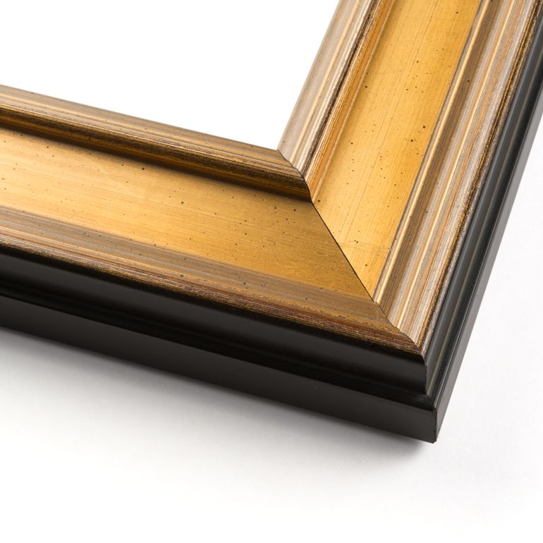 Gold With Bronze Wash Picture Frame