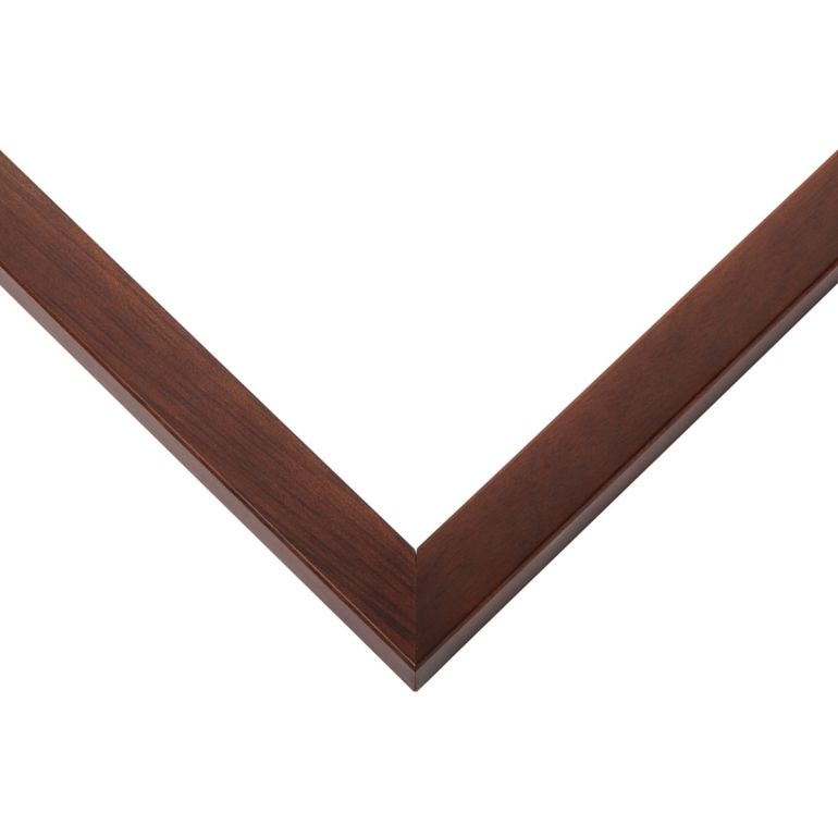 Mahogany Wood Picture Frame Corner