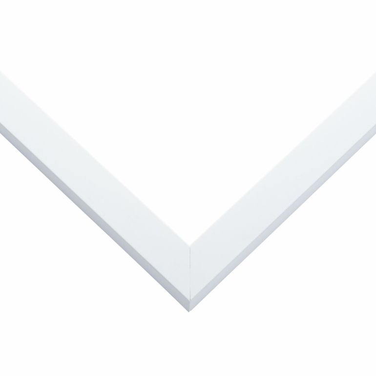 White Wood Picture Frame Corner