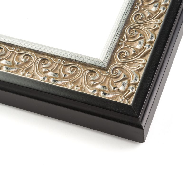 Silver Wood Picture Frame Corner