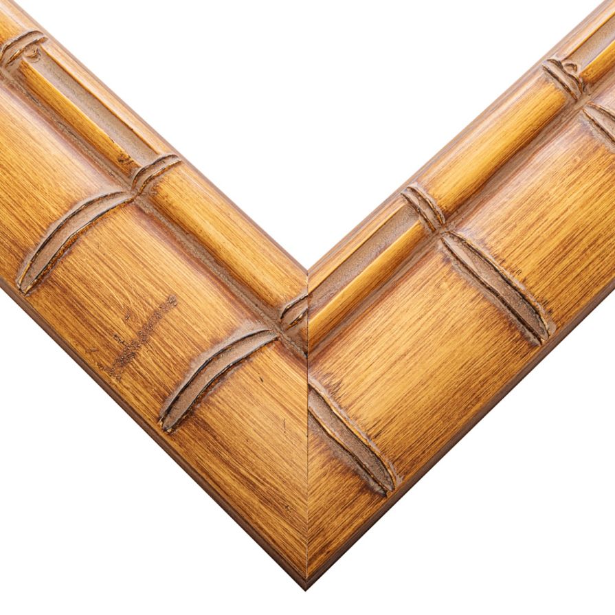 Wide Natural Bamboo Picture Frame