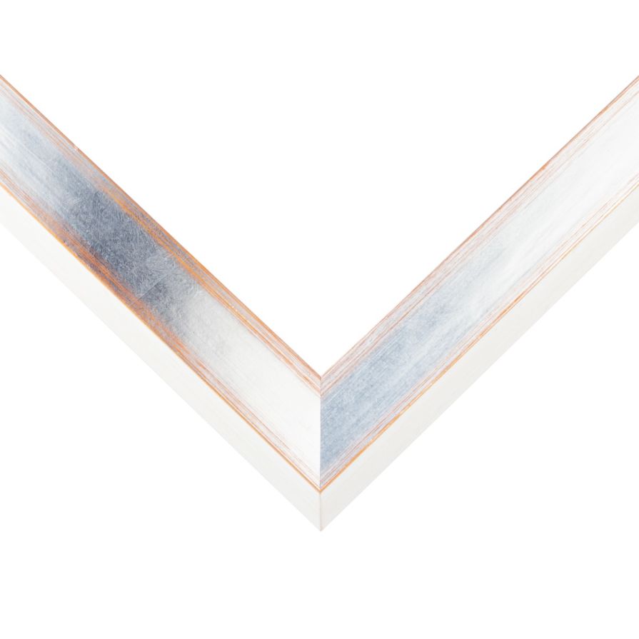 Brushed Silver Deep Profile Picture Frame