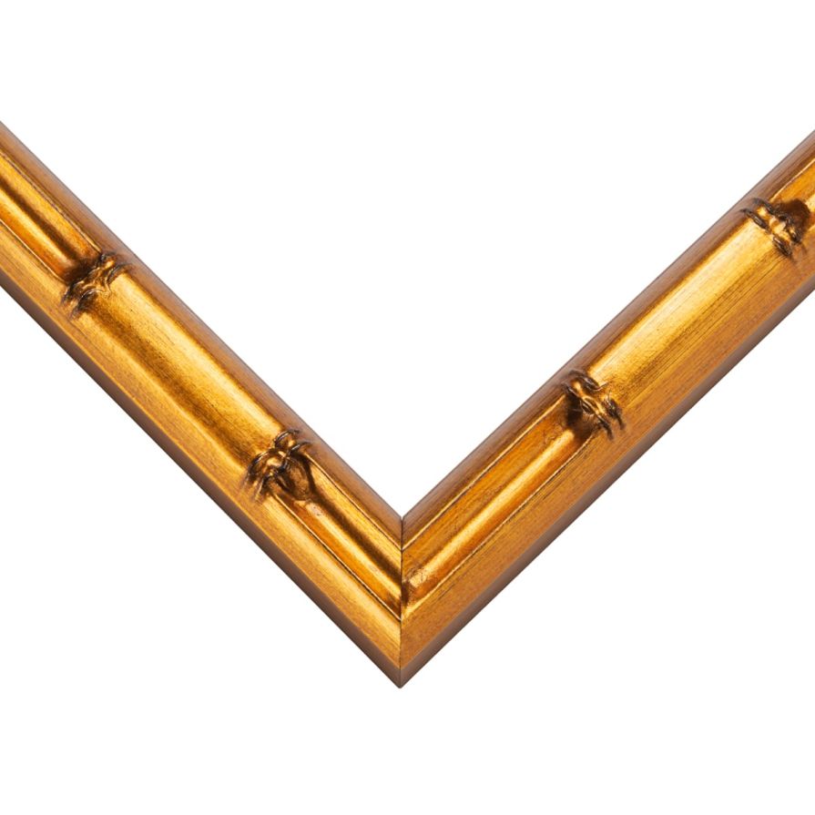Gold Bamboo Picture Frame