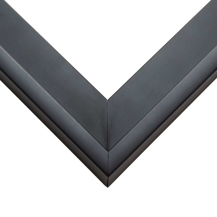 Contemporary Black Floater Frame