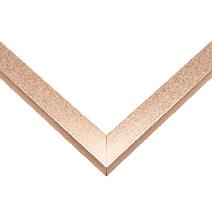 Rose Gold Metallic Picture Frame