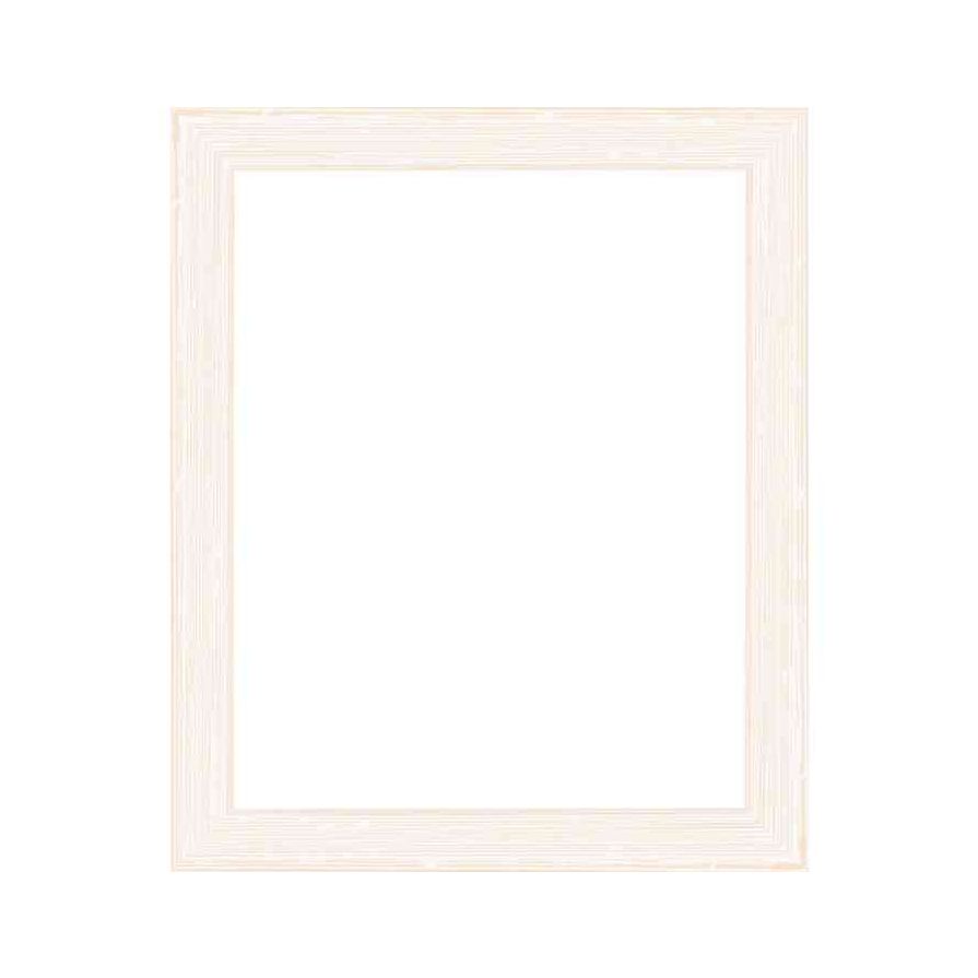 White Wood Picture Frame