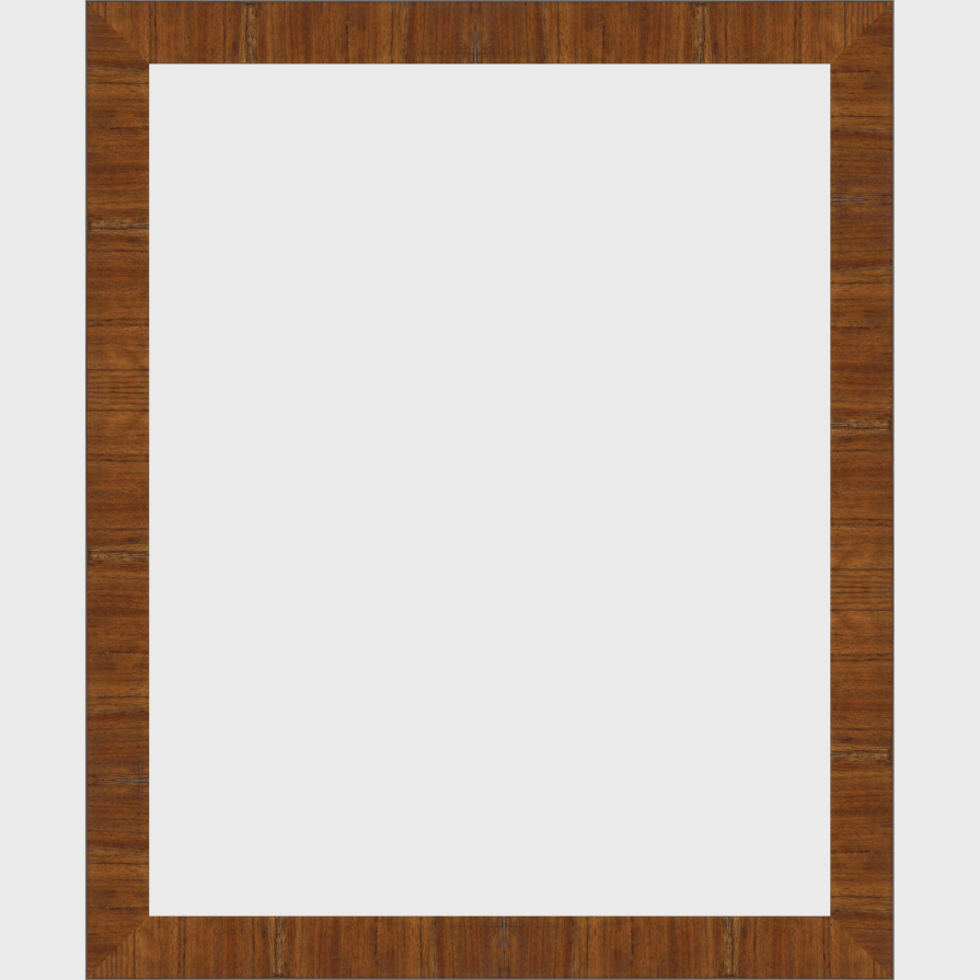 Honey Pecan Wood Shadow Box