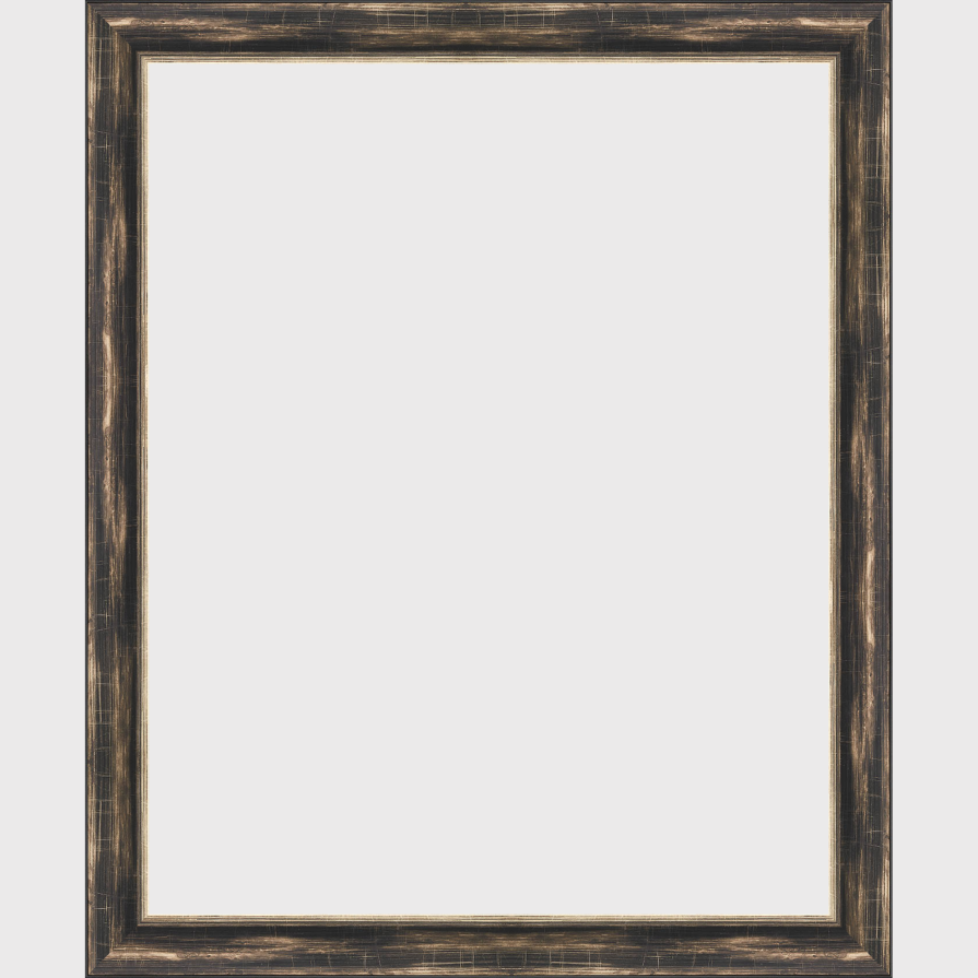 Pewter Wood Picture Frame