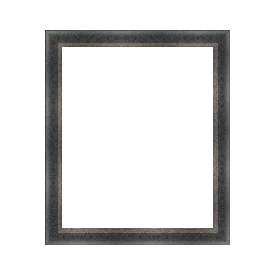 Blue Wood Picture Frame