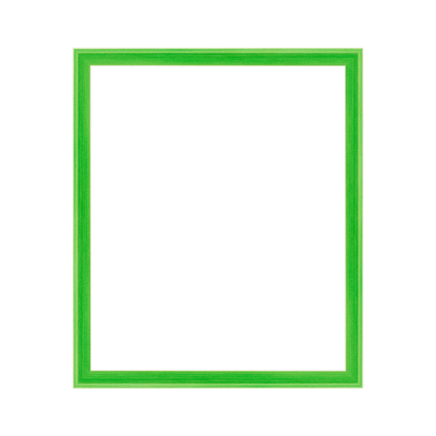 Green Wood Picture Frame