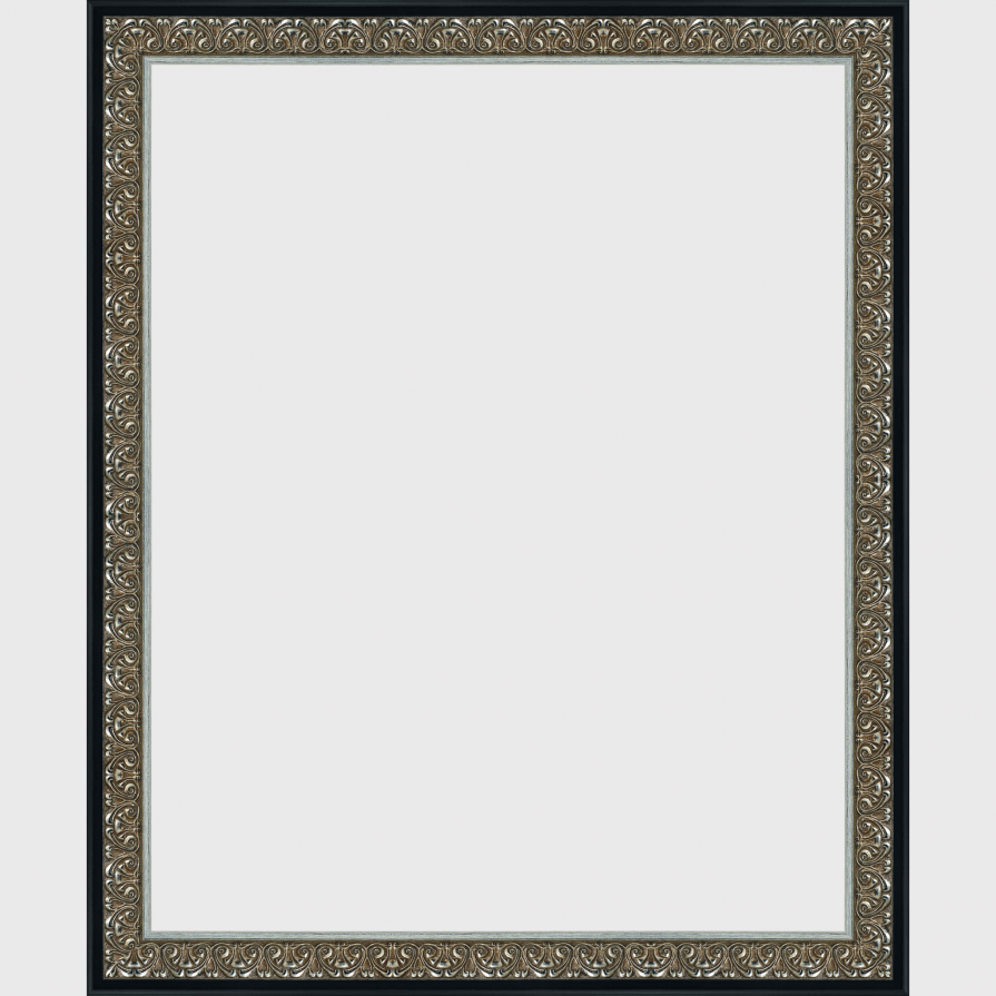 Silver Wood Picture Frame